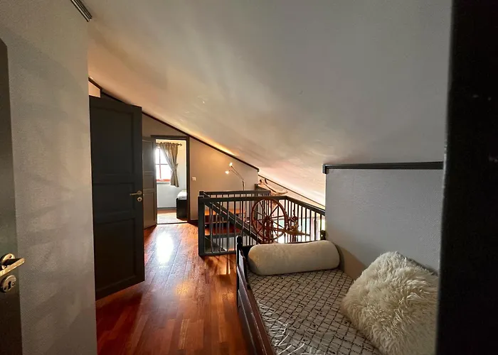 Cozy Top-floor With Fireplace And Sauna Apartament