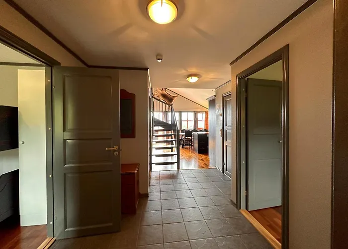 Appartement Cozy Top-floor With Fireplace And Sauna